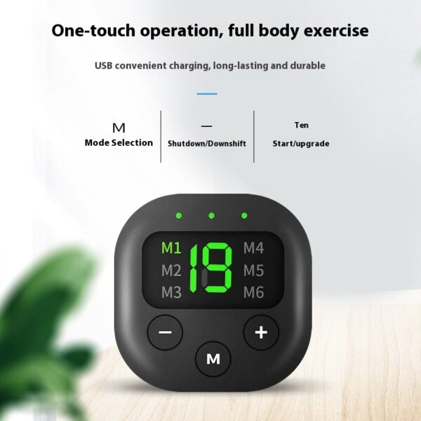 Smart Waist Shaping Belt Lazy Abdominal Stickers Fitness Equipment Indoor Fitness Belly Contracting - Image 2